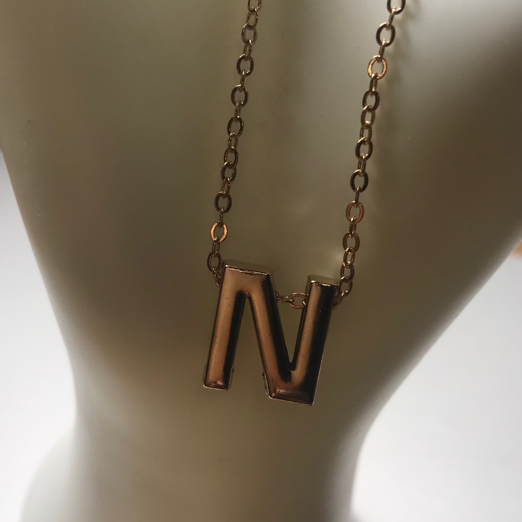 N Initial Bracelet
